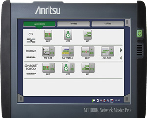 안리쓰, Network Master Pro MT1000A 휴대용 광 테스터용 3파장 OTDR 모듈 출시